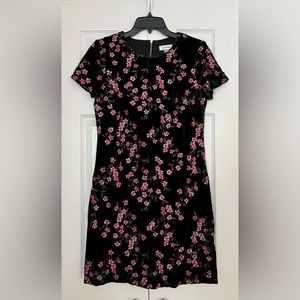 Calvin Klein velvet dress